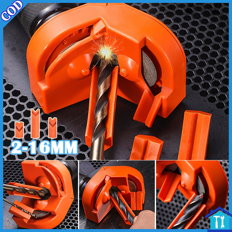 Alat Asah Mata Bor Serbaguna Pengasah Asah Mata Bor Mata Besi Bor Asah Pisau Portabel