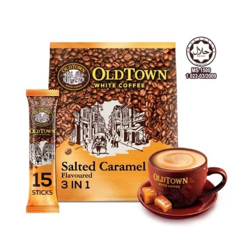 

Oldtown White Coffee kopi Instant 3 in 1 TERLARISS
