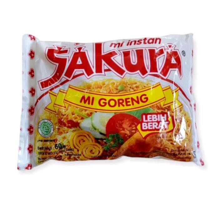 

Mie Sakura Goreng-1Dus isi 40pcs Noodles Instan indomie