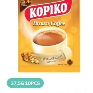 

KOPIKO Brown 3 in 1 Coffee Mix Brown Filipina kopi 27.5g x 10pc