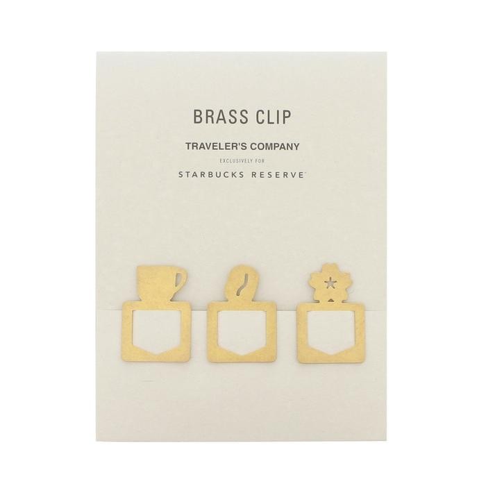 

Promo Travelers Starbucks Reserve Roastery Limited Brass Clip Set