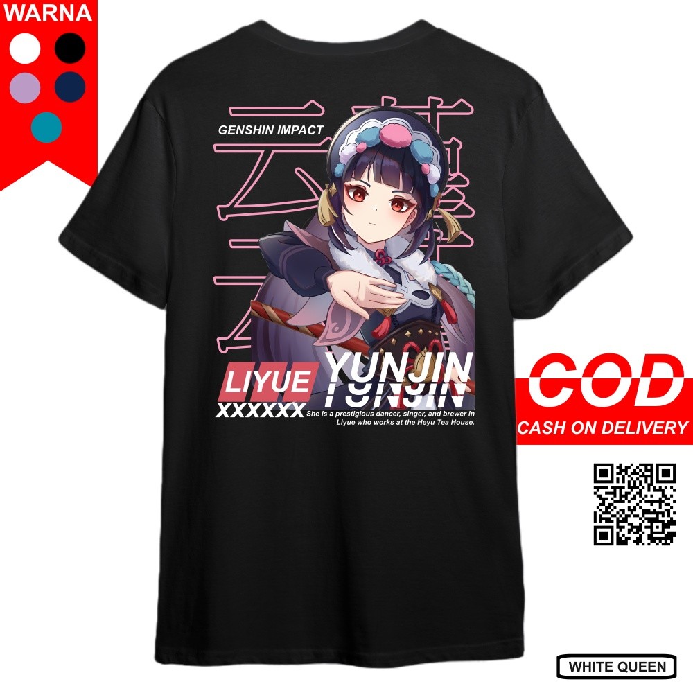 WHITE QUEEN - KAOS YUNJIN GENSHIN IMPACT -  GENSHIN IMPACT YUN JIN LIYUE