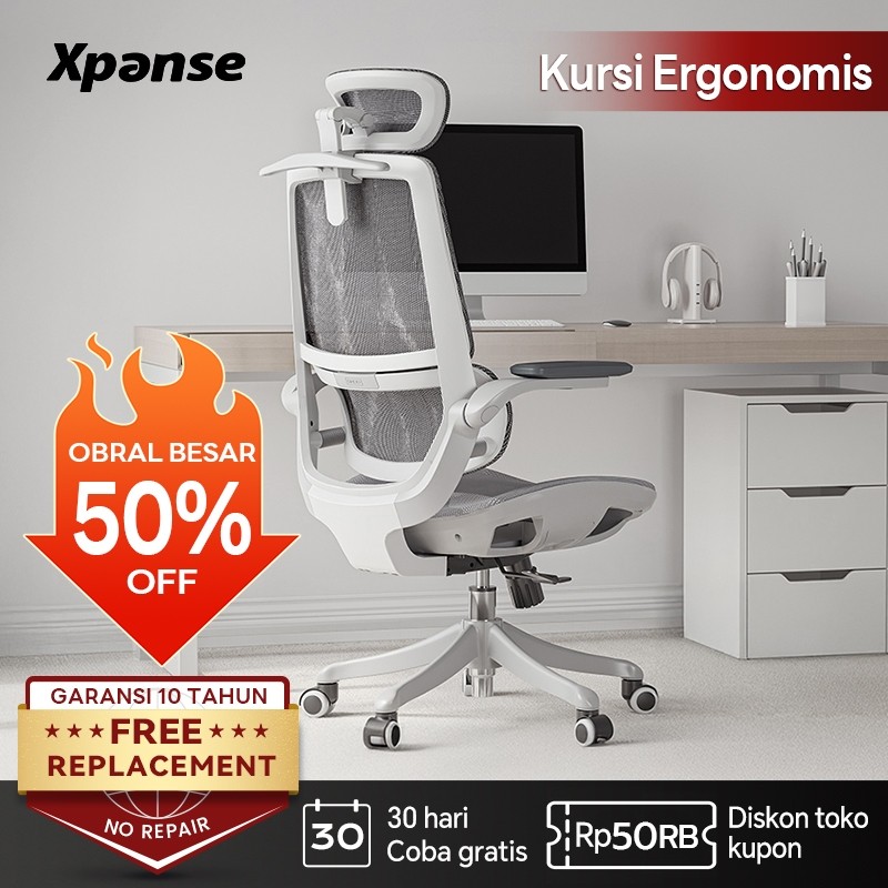 

Xpanse W202 Kursi Gaming/Kursi Ergonomis/Kursi Kantor/Kursi Belajar Kerja [Uji Coba Gratis 30 Hari]