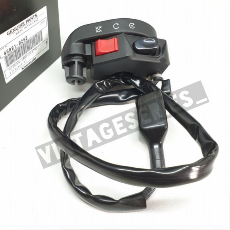 Saklar Holder Kawasaki KSR Saklar holder Kanan Ksr Pro Original 46091-0262 holder saklar kanan Kawas