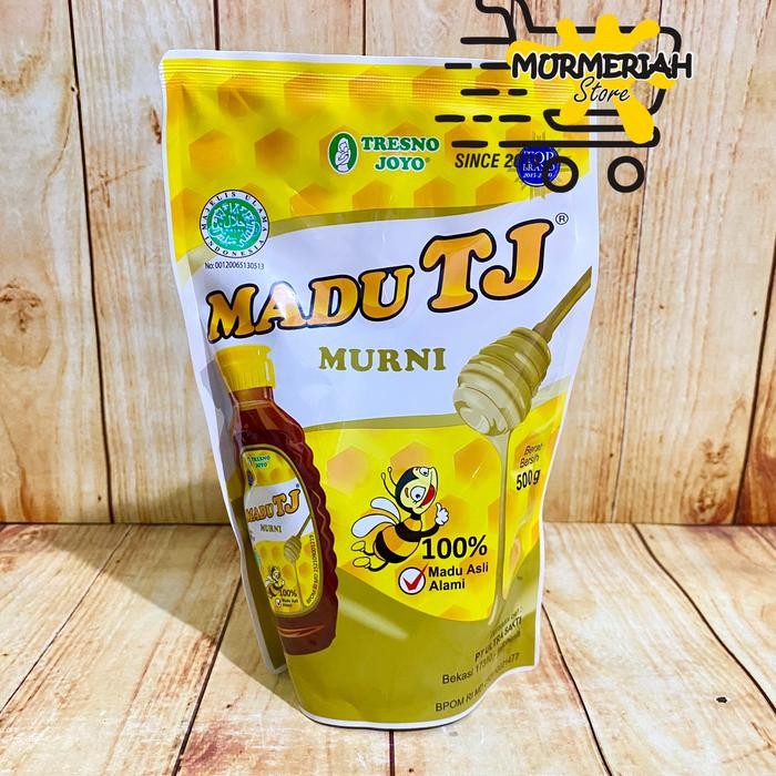 

Madu TJ Murni POUCH 500 gr||100% Madu Asli Alami