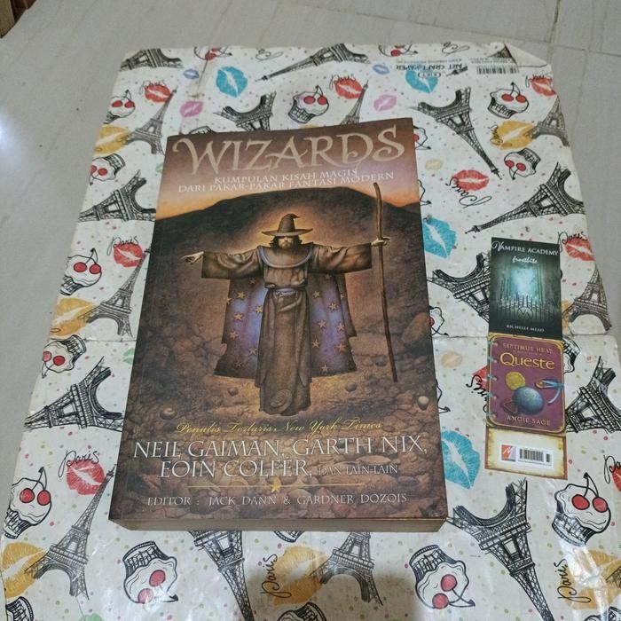 Novel Neil Gaiman, Garth Nix, Eoin Colfer - WIZARDS