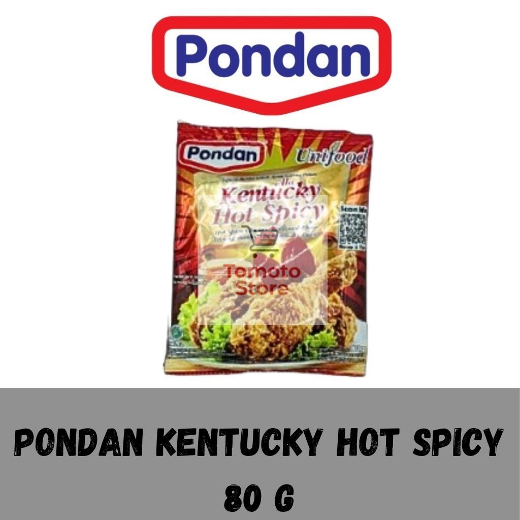 

✨ TOMOTOSTORE ✨ PONDAN Unifood Tepung Bumbu untuk Ayam Goreng Pedas Ala Kentucky Hot Spicy