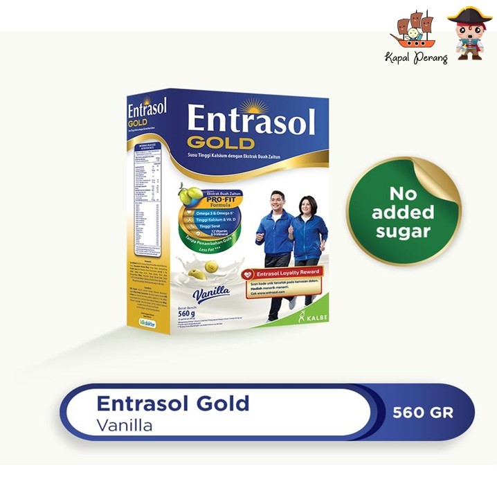 

Entrasol Gold Vanila 560 gram
