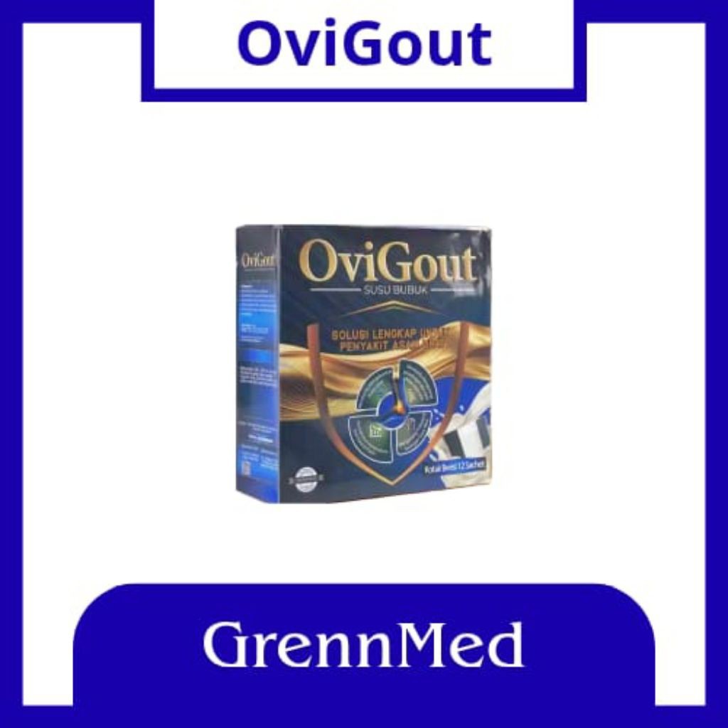 

OVIGOUT 1 Box Milik Susu Suplemen Kesehatan Asam Urat, Kolesterol Dan Tulang Sendi