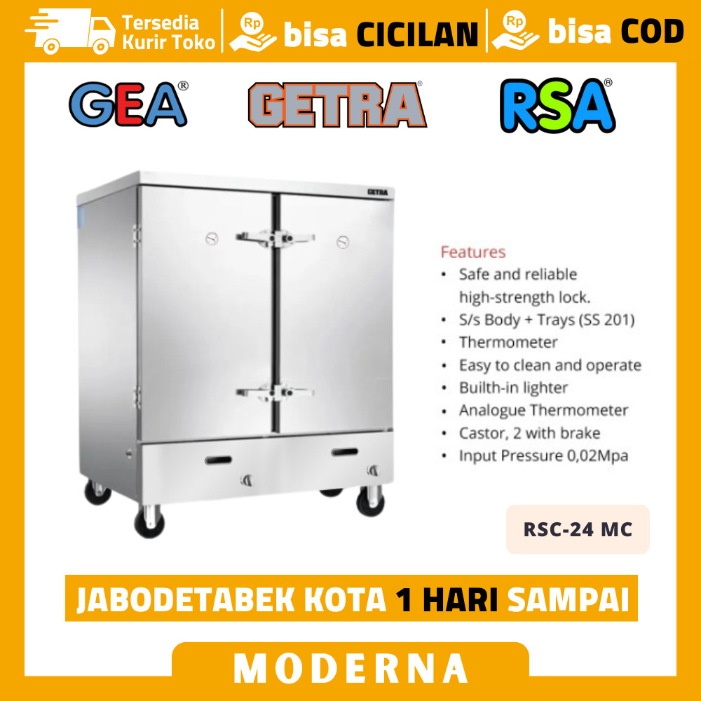 Gas Rice Cooker Getra Rsc 24 Mc Mesin Penanak Nasi Gas Garansi Resmi