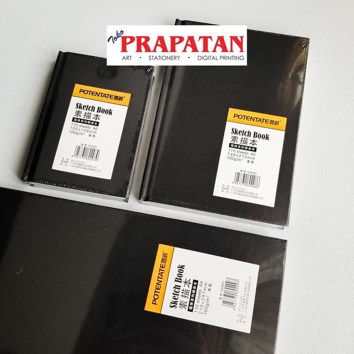

Potentate Sketch Book Hard Cover A4 - Warna