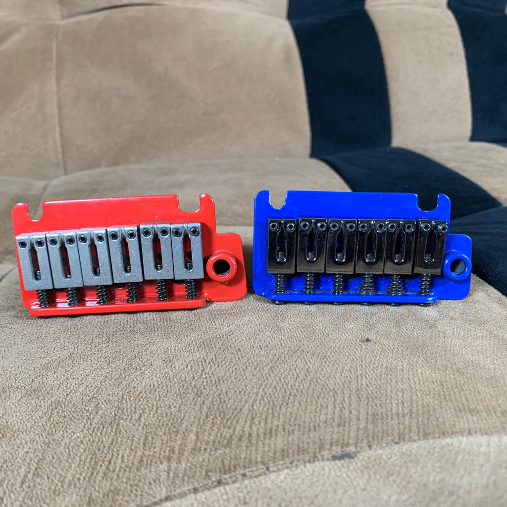 Tremolo sterling original mods powder coating warna merah dan biru original