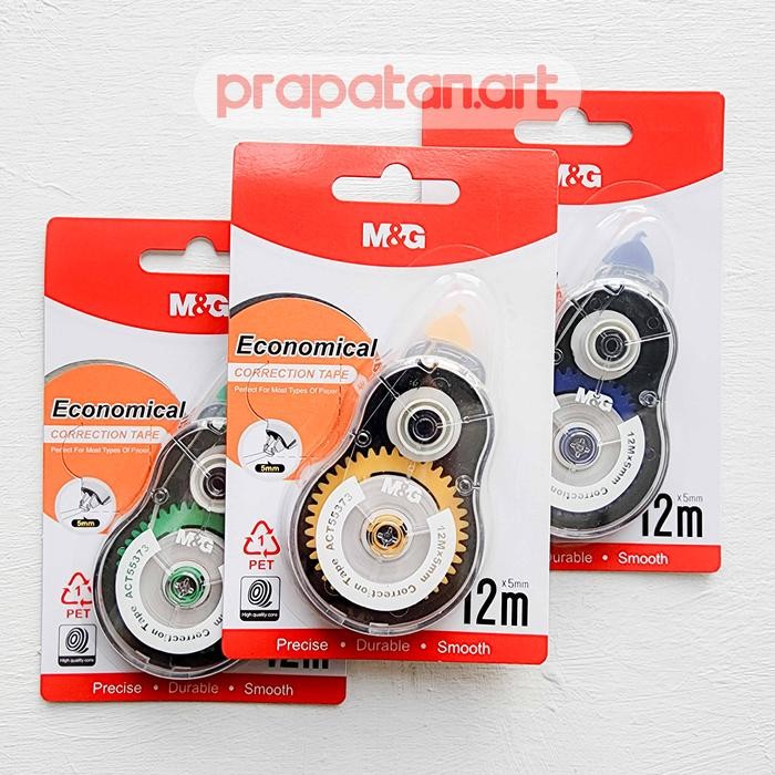

M&G Correction Tape 20M-21Meter | Tip Ex Kertas - ACT76471 DURABLE 20M