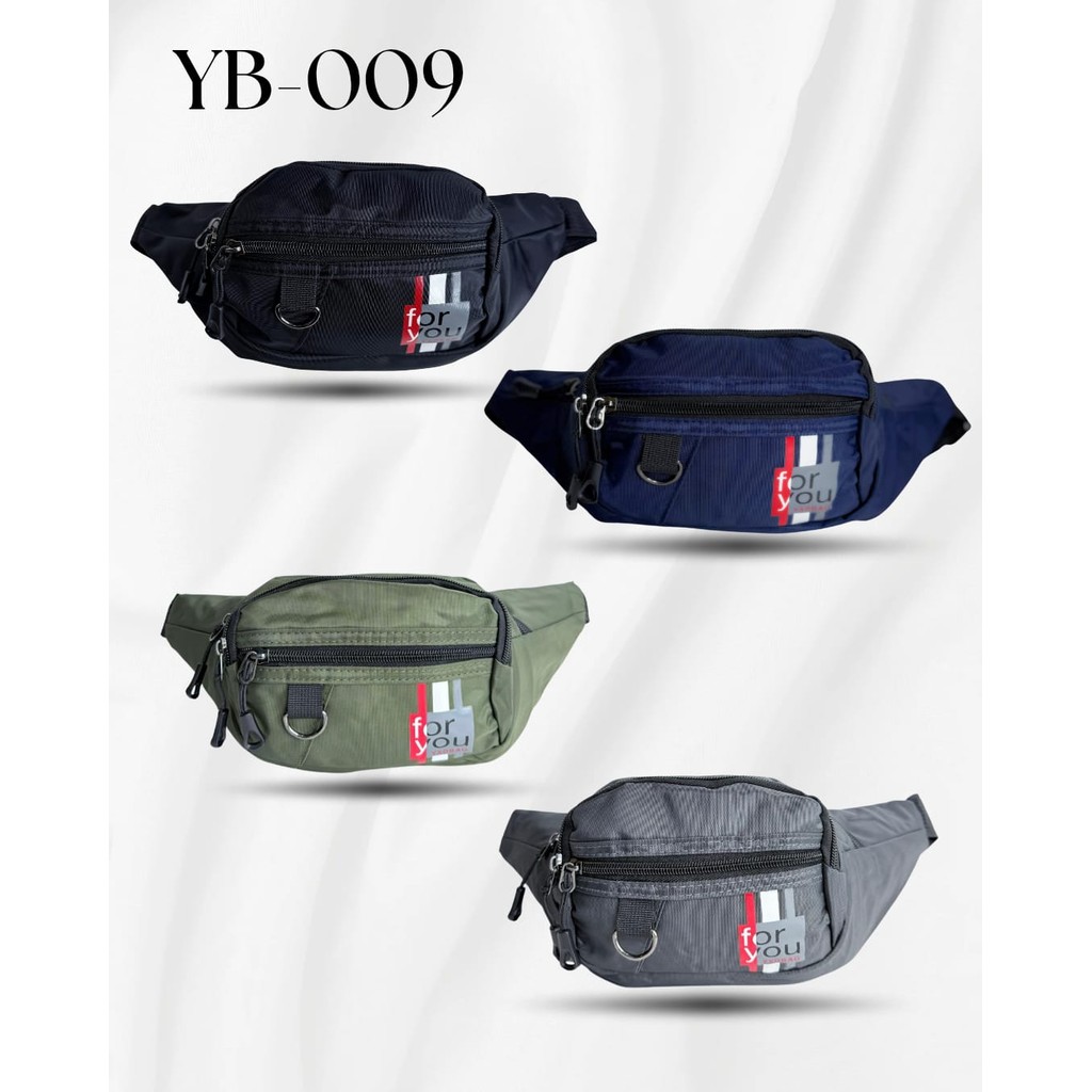 YB-009 Tas Pinggang Pria Tas Slempang For You Hehe Bag | Sling Bag-