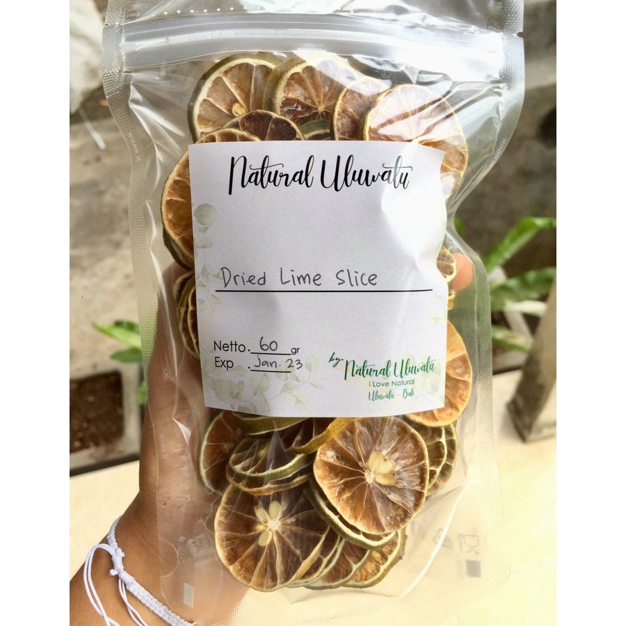 

Dried Lime Slice/Jeruk nipis kering