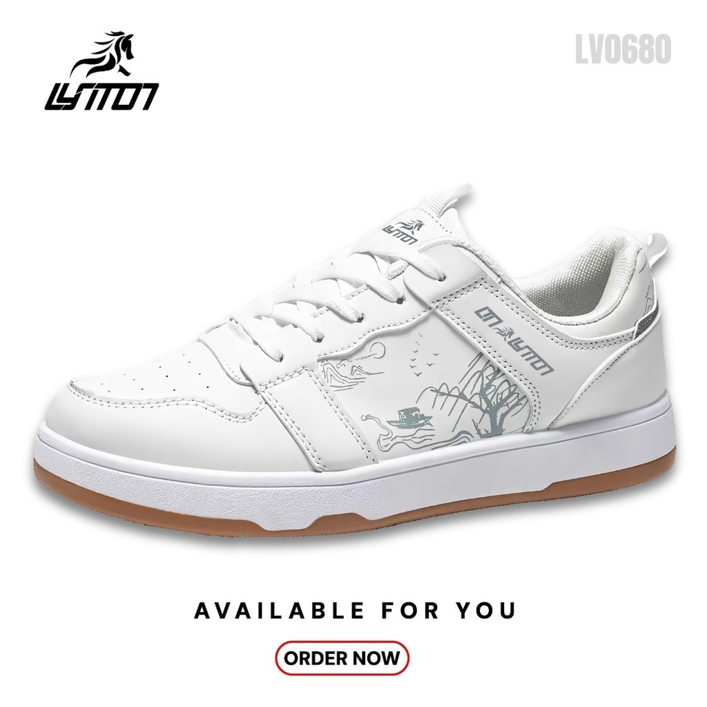 [SPECIAL SALE 90%] LYT Jungkook Sepatu Pria Sneakers Sepatu Cowok Casual Pria Premium Trendy  LV0680