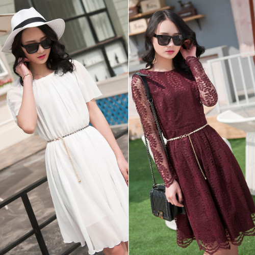 Yeppo - IKAT PINGGANG IKAT PINGGANG MODEL RANTAI MUTIARA IMITASI FASHION WANITA BELT