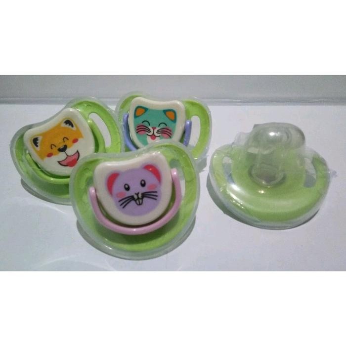 Empeng Pigeon Hijau Step 2 Kemasan Lama Bayi Pacifier