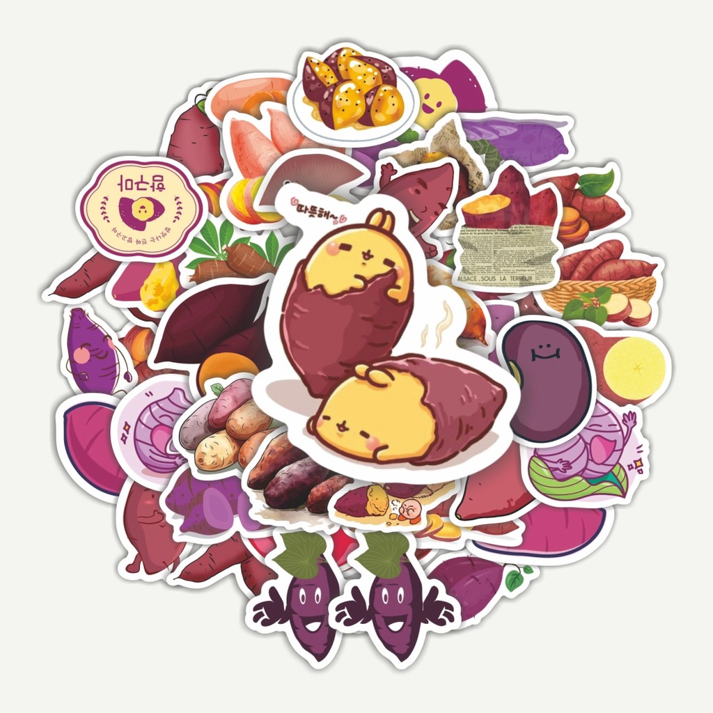 

Sticker Pack Stiker Tanaman Ubi | Sticker TUMBLR | Stiker LAPTOP KOPER HELM