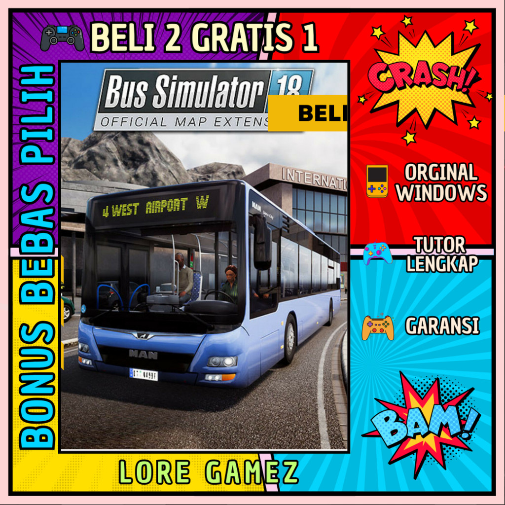 BUS SIMULATOR 18 - GAME PC / GAME LAPTOP