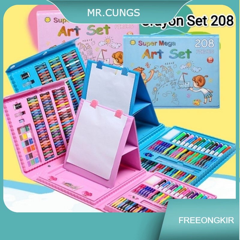 

Crayon Art Set 150 Pcs/Art Set 150 Pensil Warna/Crayon Mewarnai 150 Warna