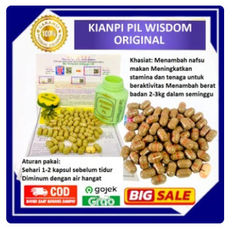 

PROMO MERDEKA !!! KIAN ORIGINAL Kapsuma (Ginseng Kiann pii Pill Original) Penggemuk Badan Permanen BPOM
