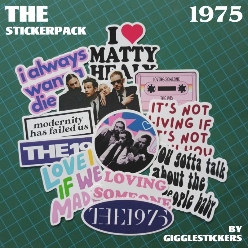 

Sticker The 1975 Band Pack