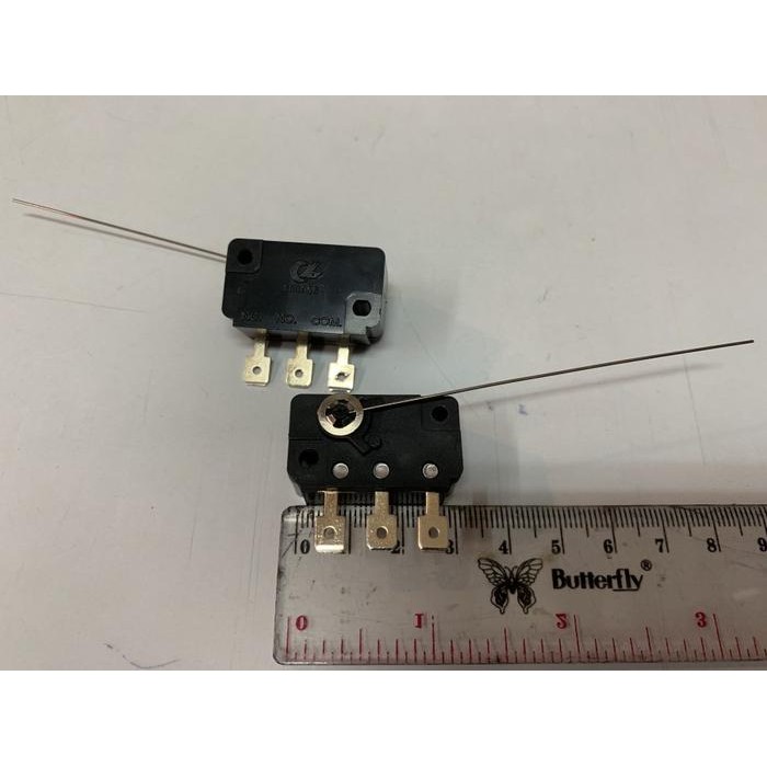Limit Micro Switch Kawat / Jarum SPDT.Limit Micro Switch Kawat