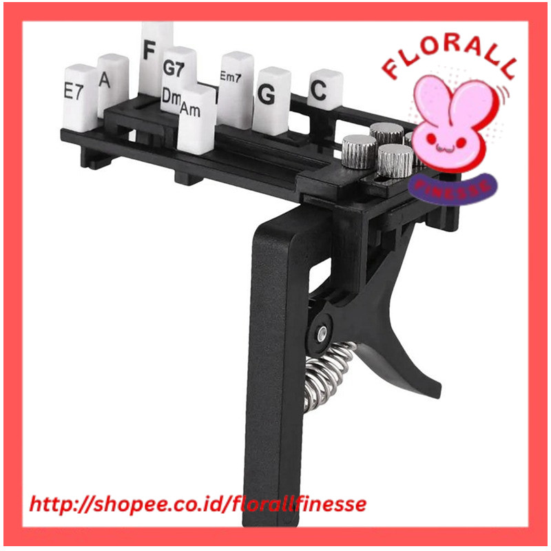 SOSW-Guitar Learn Aid Tool Guitar Chord Presser Ukulele Chord Trainer Guitar Chords Learning System 