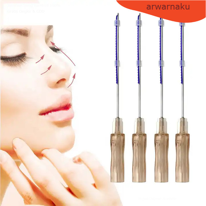 made in korea paket 2pc benang Minerva  Benang Hidung Thread-Lift  PCL//PDO   19g*60mm //19g*38mm