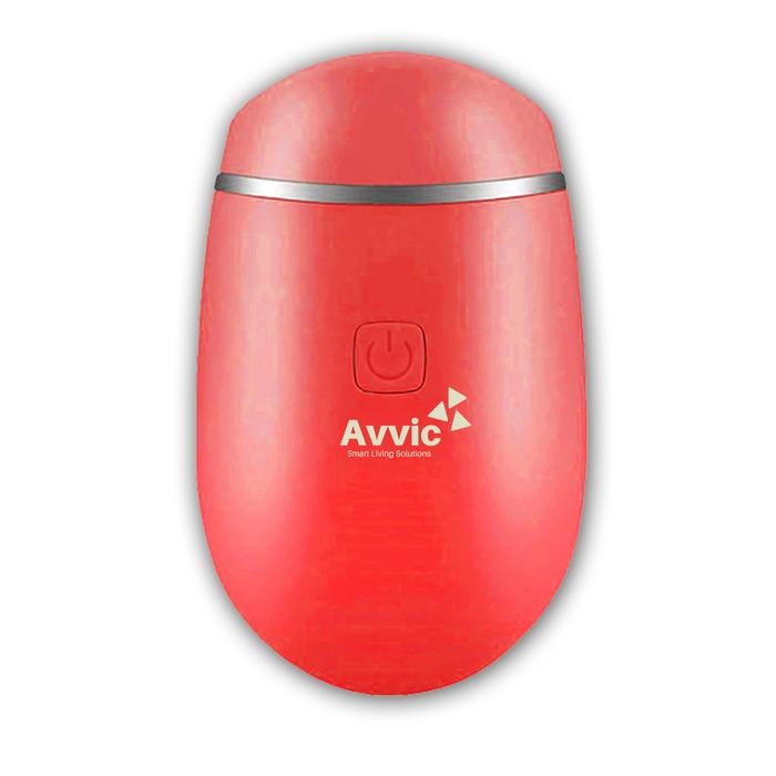 Hot Produk Avvic Trimmer Alat Pencukur Bulu Kaki Tangan Lengan Ketiak Lady Shaver Wajah Merah - Red 