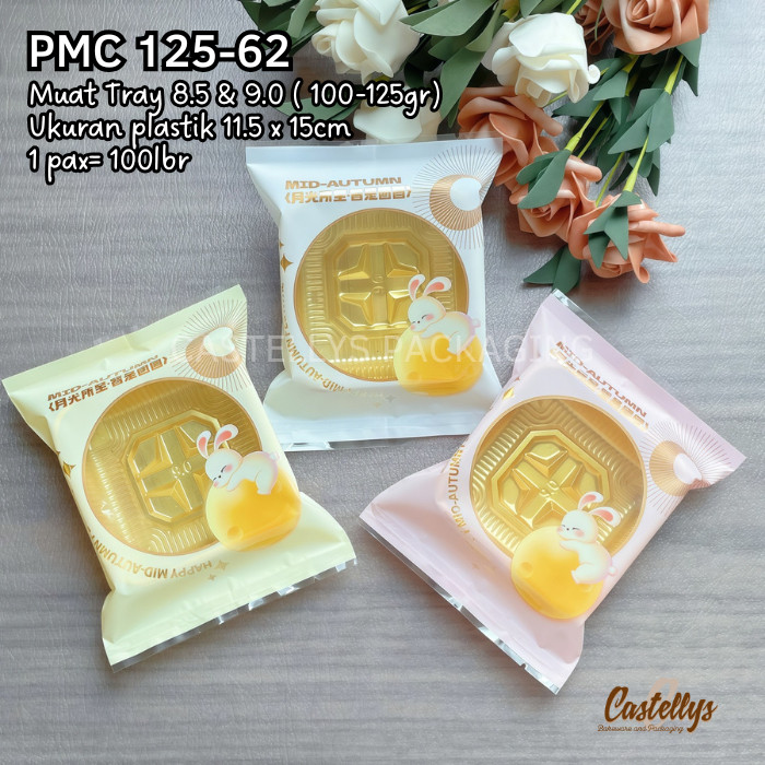 

Kemasan Plastik Kue Bulan PMC 125-62 Mooncake Snowskin Tio Cui Pia dll