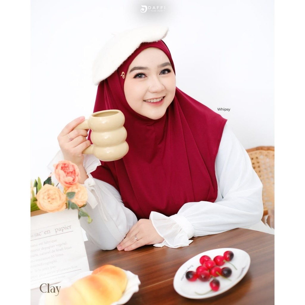 DAFFI HIJAB - BERGO CYLA DAFI HIJAB TERBARU JERSEY PREMIUM