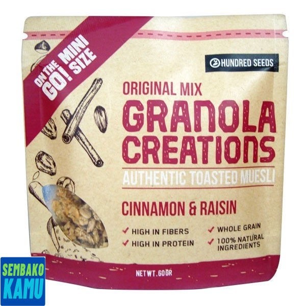 

granola Creations Cinnamon&Raisin 60 gr