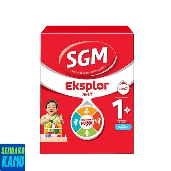 

Sgm Eksplor 1+ Vanilla 900 gr - Susu