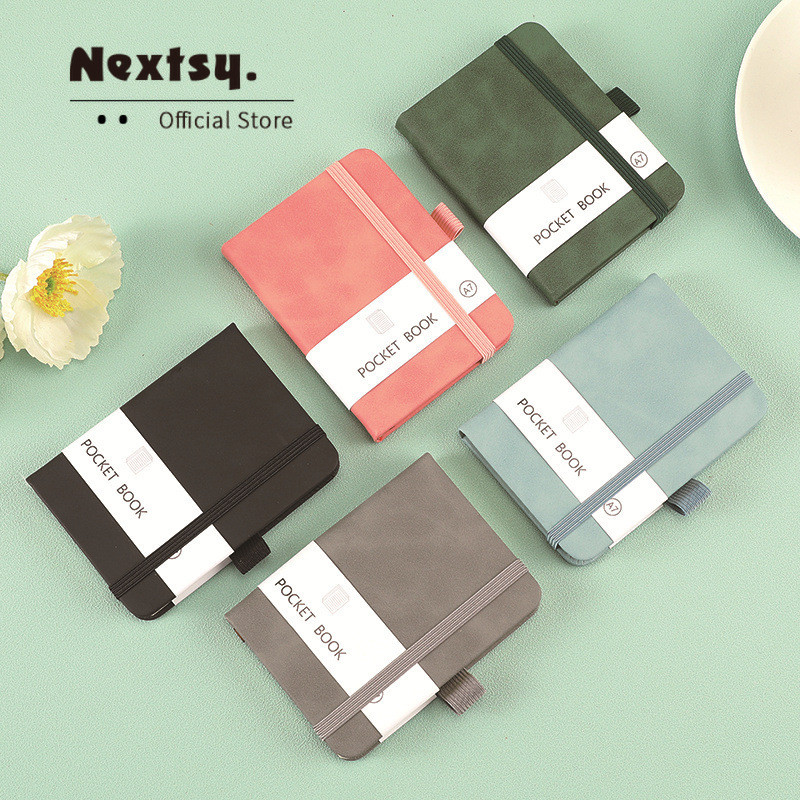 

Nextsy Buku Catatan Buku Saku Mini Portabel A5/A6/A7 Buku Akun Buku Panduan Notebooks