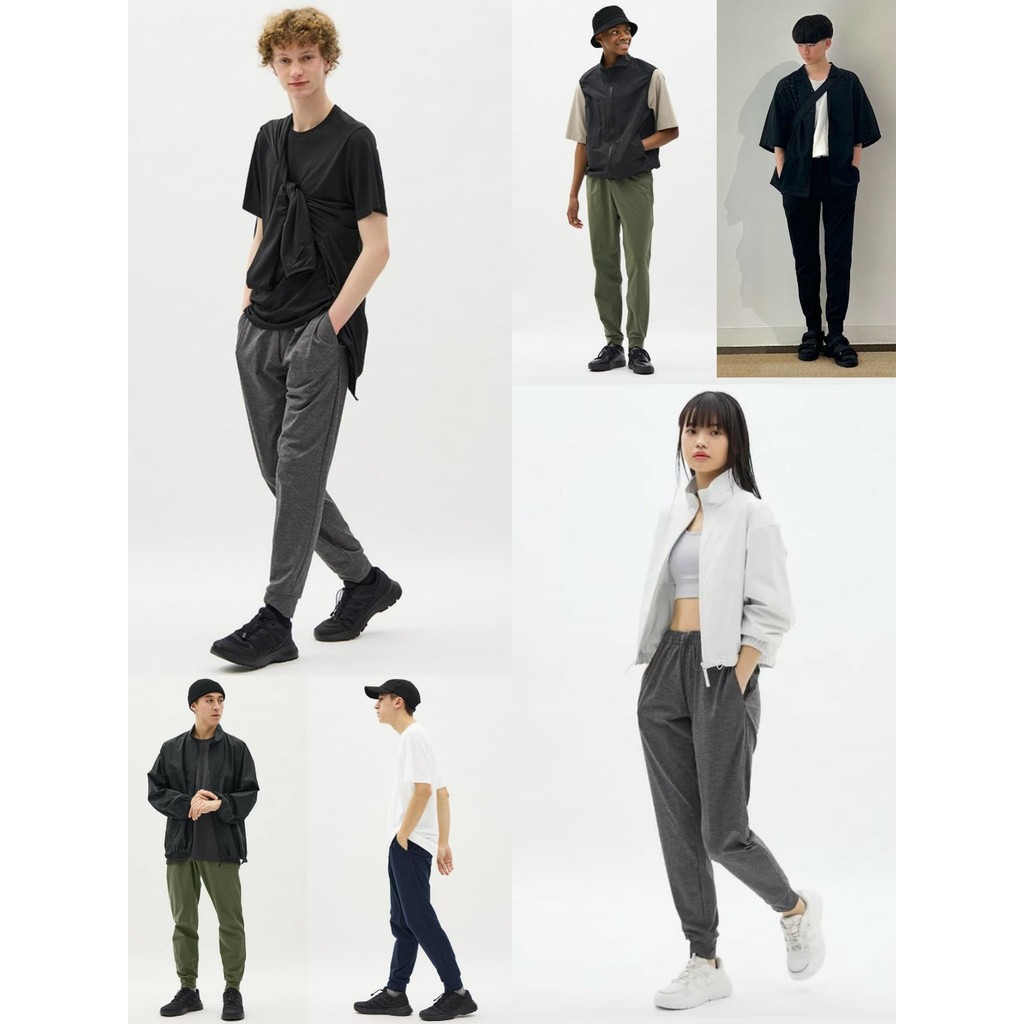 Celana Joggers Flexible Unisex (Pria/Wanita) | GU Dry Stretch Jogger Pants