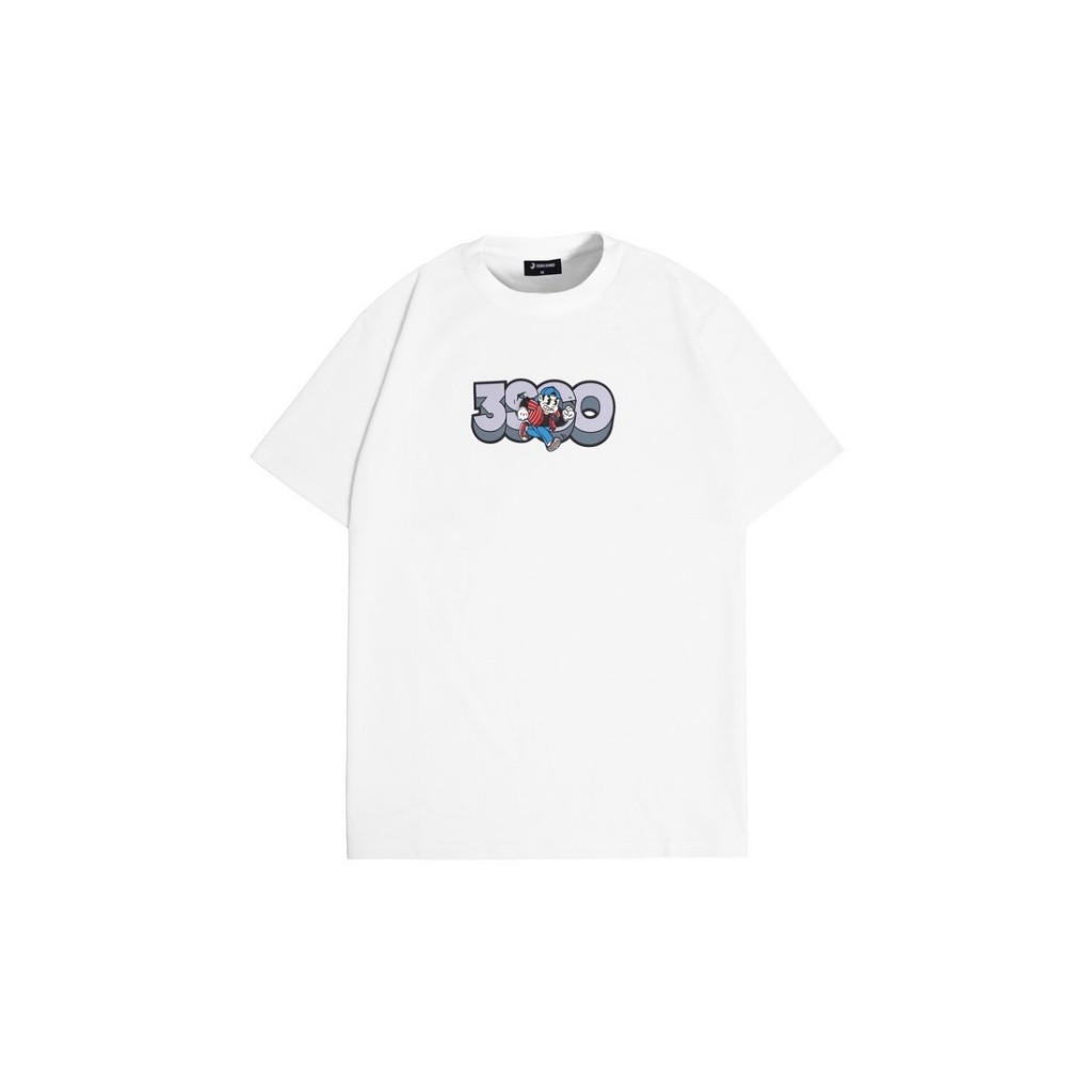 Kaos 3second Pria Putih - Size L