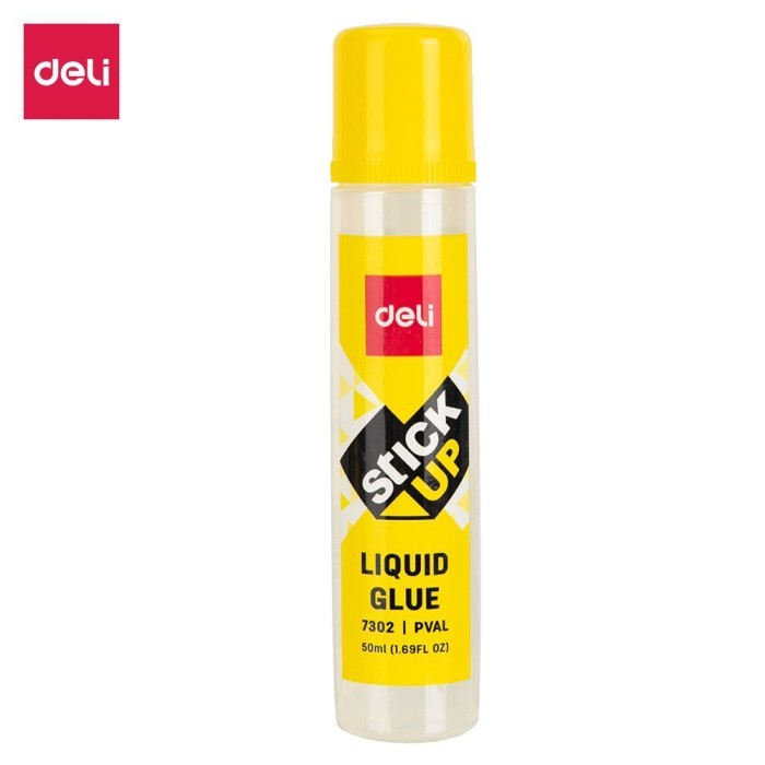 

Deli | Lem Cair (Liquid Glue) PVAL Sticky UP | 50 ml | E7302 E7302S