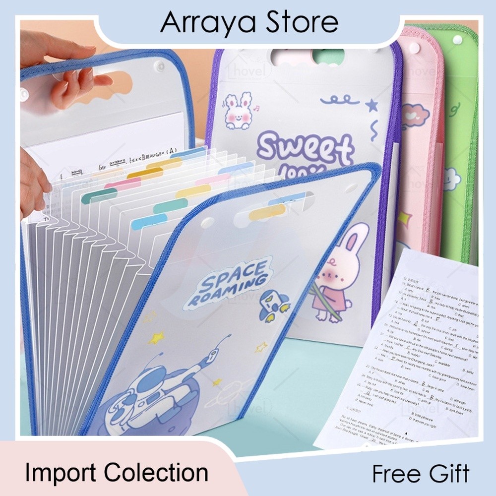 

Tas Map File Sekat Tempat Penyimpanan Kertas Folder Dokumen Kerja Sekolah Serbaguna 【Arraya Shop】