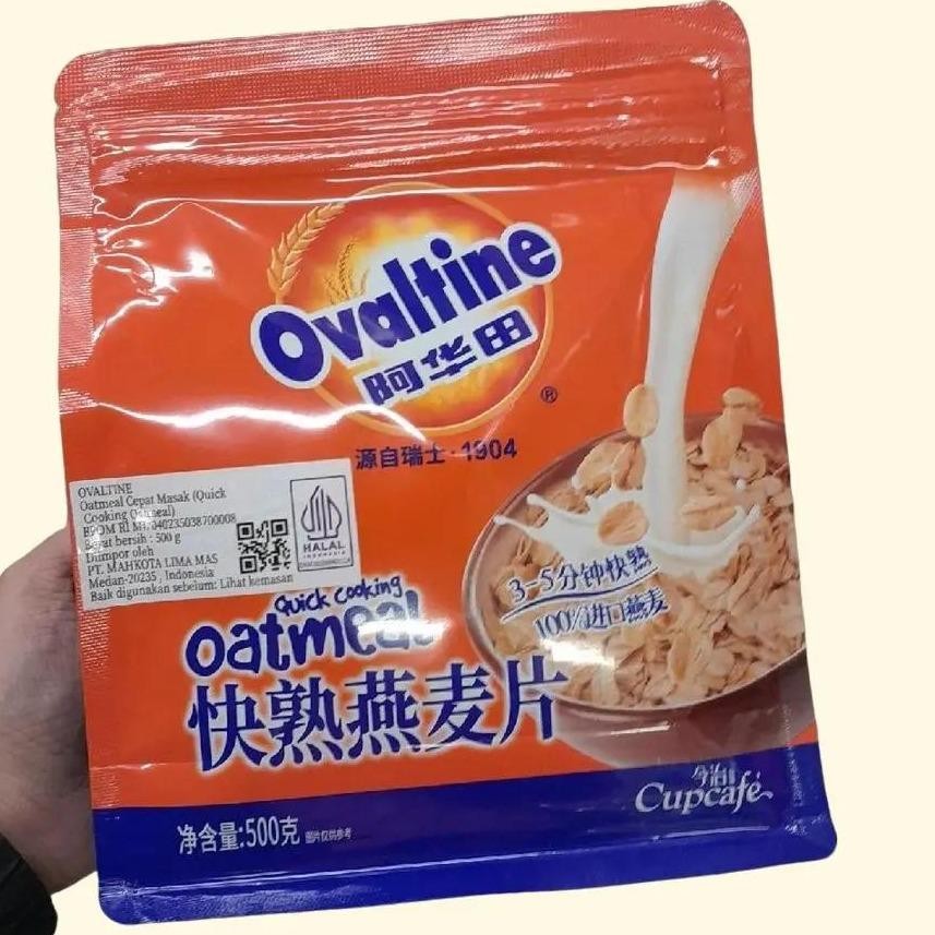 

Ovaltine Quick Cooking Oatmeal Cepat Masak Import 500gr