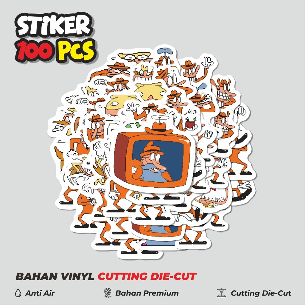 

Terbaru! 50 pcs Stiker Pizza Tower V30 Dekorasi Lucu Kreatif untuk Notebook, Skateboard, HP