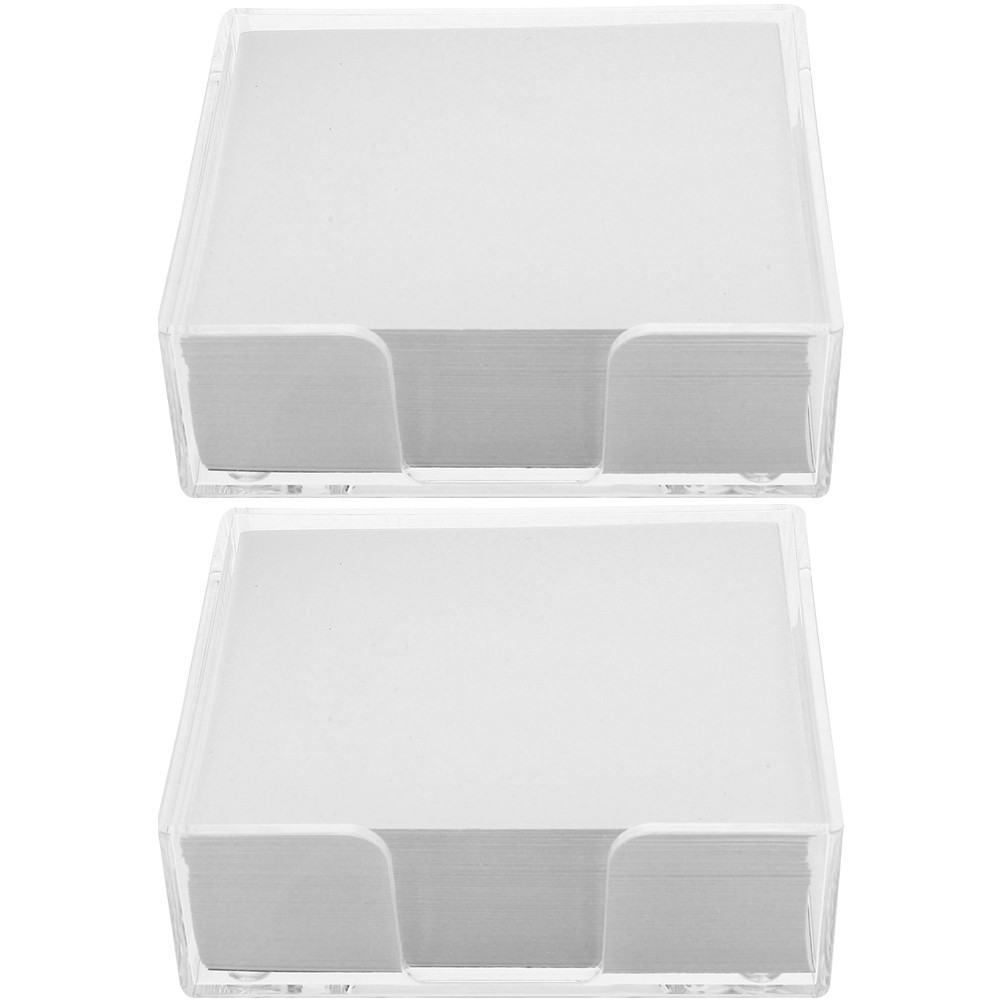 

2 Boxes Non-Stick Memo Pads Portable Writing Paper For Office College Supplies Daily Scheduling Organizer Home Use Practical