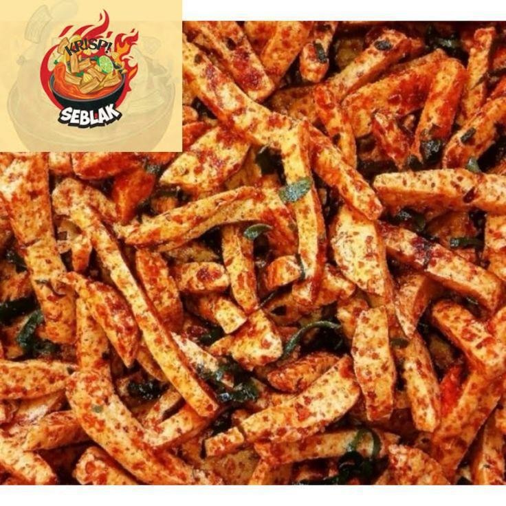 

Seblak krispi SNACK KILOAN 500gram BASRENG PEDAS DAUN JERUK Seblak