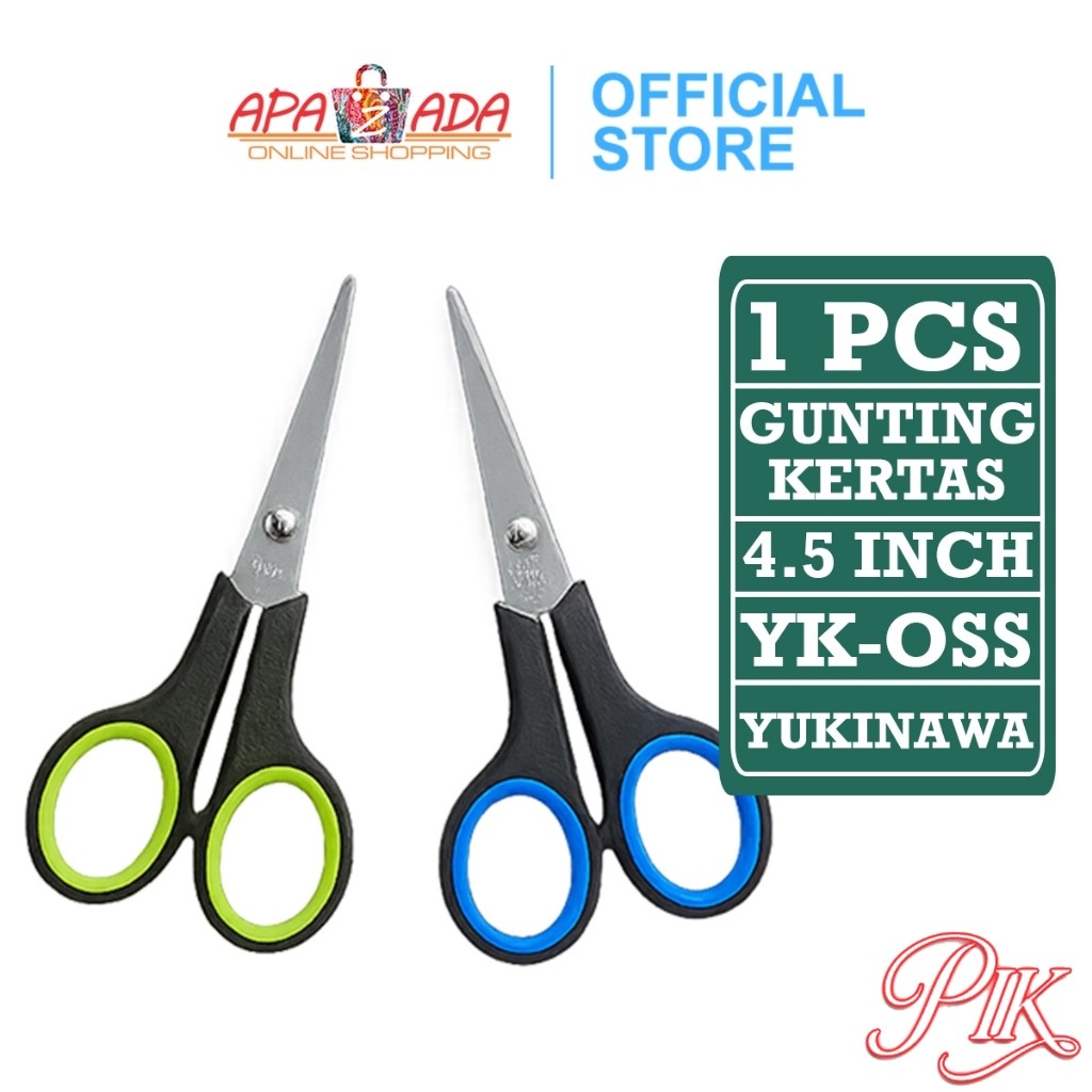 

Gunting Stainless Steel 4.5 Inch / Gunting Kertas Kain Serbaguna YK-OSS