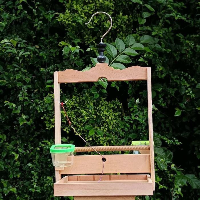 SANGKAR LAYANG Burung Kutilang Trucuk Perkutut Sangkar Penjinakan Pikat Kutilang harian - Fulset+Tal