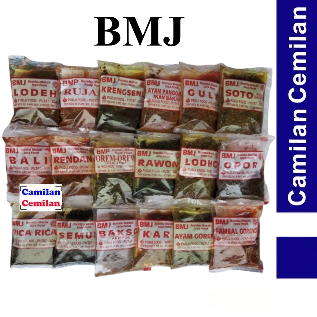 

BMJ Bumbu Masak Jaya Food Rival BMM Soto Rawon Bali Lodeh Instan