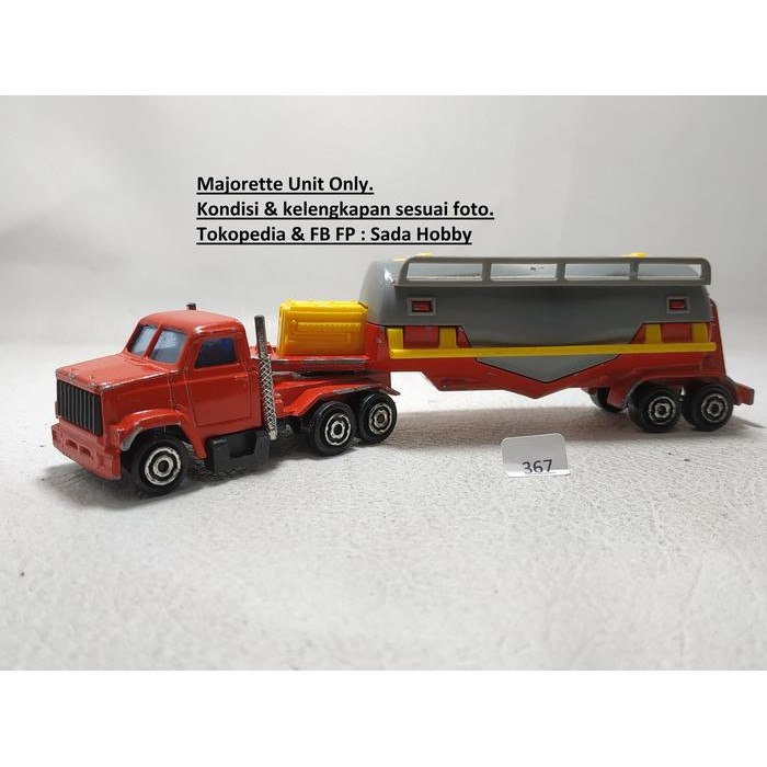 AD99 Diecast Majorette GMC Brigadier Semi Powder Transporter Unit Only