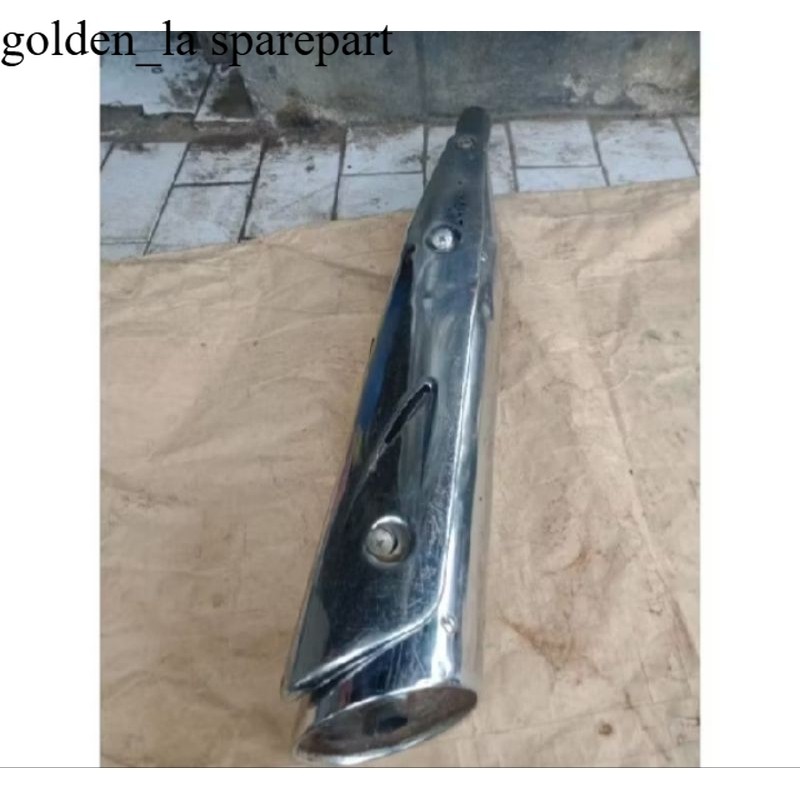 selencer kenalpot standar karisma x karisma D Supra x 125 lama original second