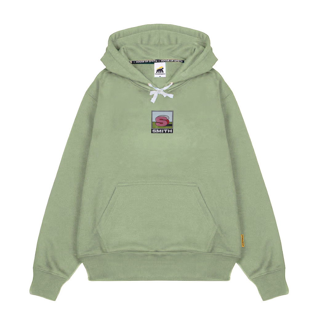 House of Smith Sweater Hoodie Pria - Sletter Sage Green Hoodie